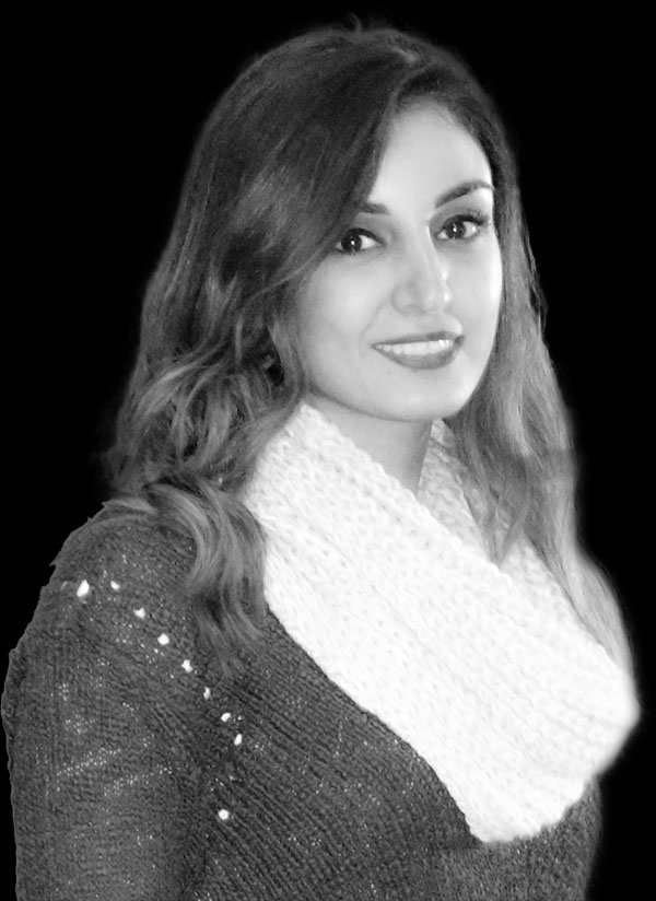 Alaa Al Khayat dans son atelier