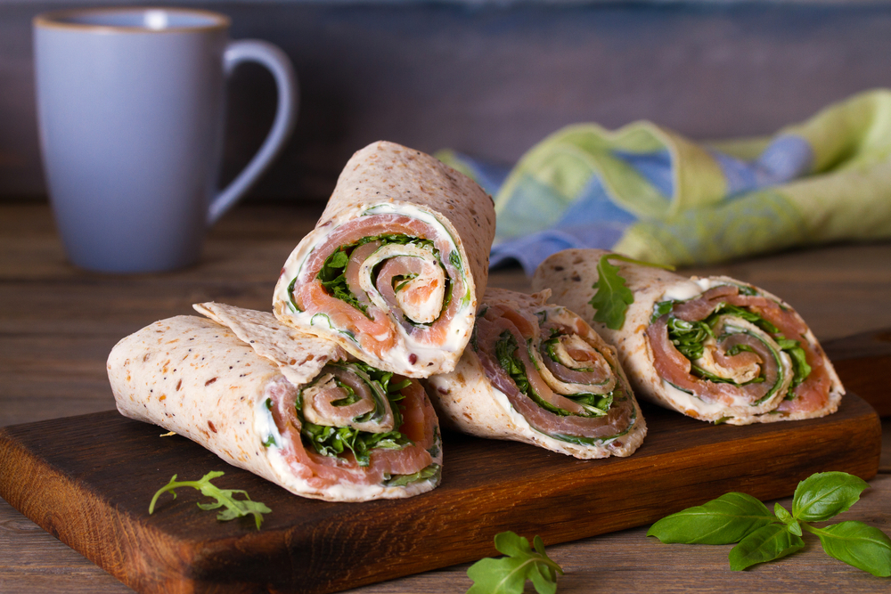 Wraps maison protéinés au thon