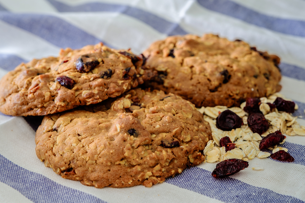 Biscuits protéinés à l&rsquo;avoine et aux bananes