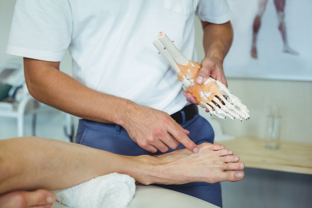 Anatomie pathologie et soin os pied