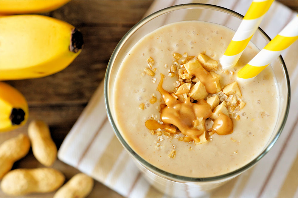 Recette smoothie café peanut butter