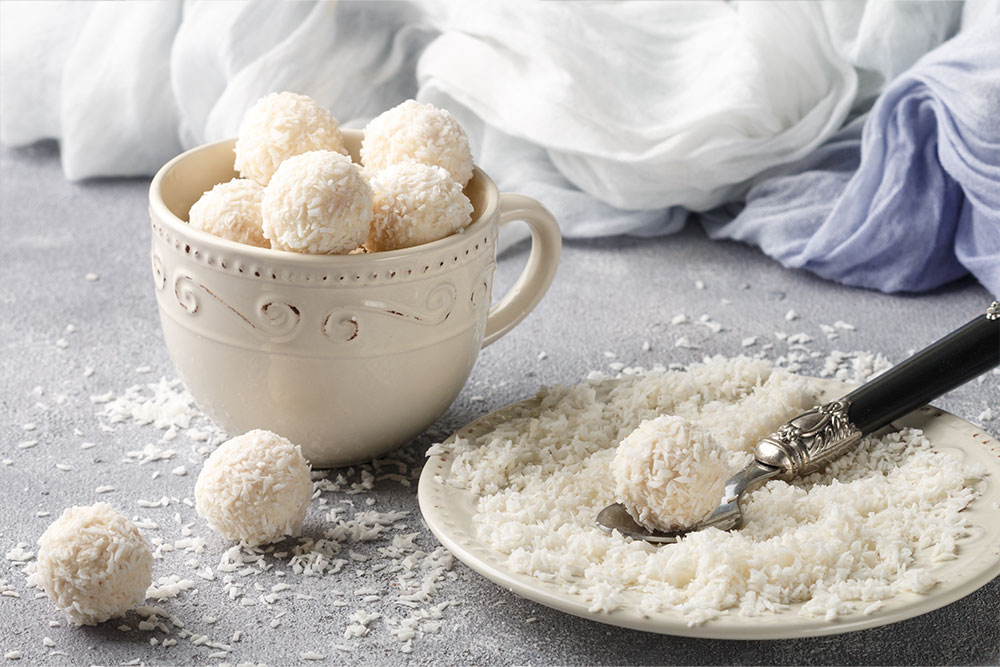 Recette boules coco protéinées à la whey